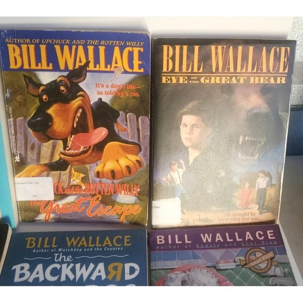 Bill Wallace Childrens Chapter Book Lot 17 Books Youth Homeschool Teacher PB